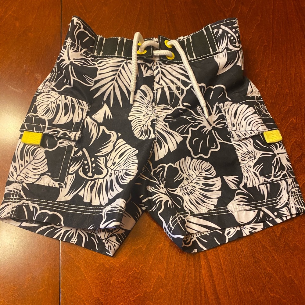 Gymboree Hawaiian swim trunks